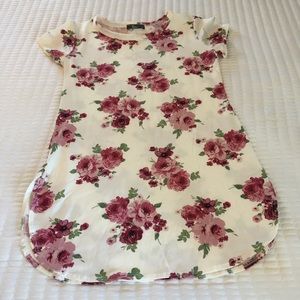 SOLD!  Long floral top
